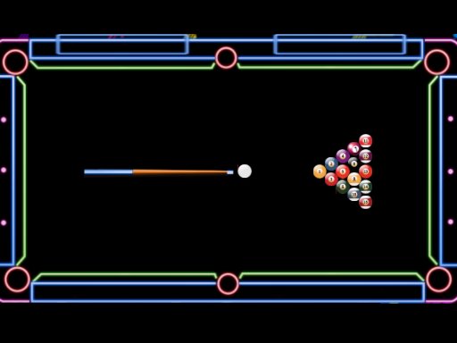 Neon Billiard Game