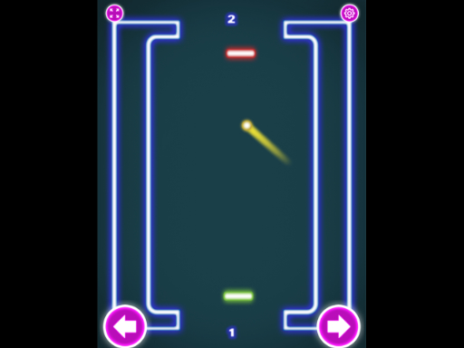 Pong Neon Game Image Pong Neon Game