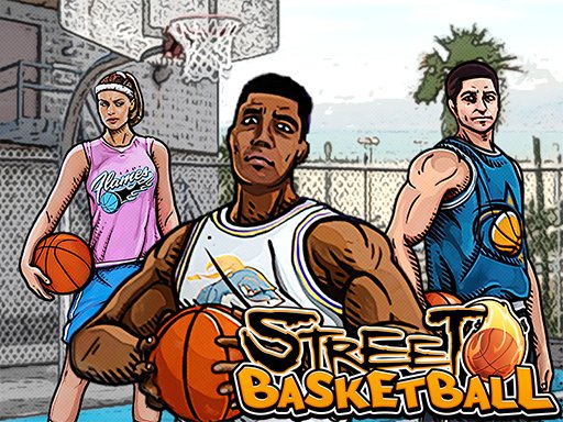 Street Basketball Game Image Street Basketball Game