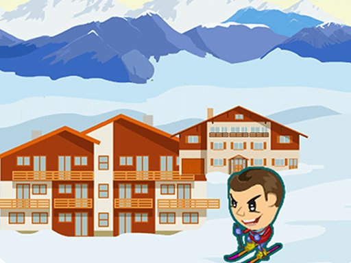Zigzag Snow Ski Game Image Zigzag Snow Ski Game